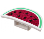 Точилка Lorex Flexi из резины, 2 отверстия, Watermelon, белая